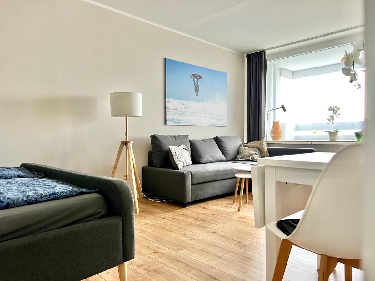 Weitblick Apartment Direkt Am Park Mit Kostenlosem Parkplatz Bremerhaven Kültér fotó